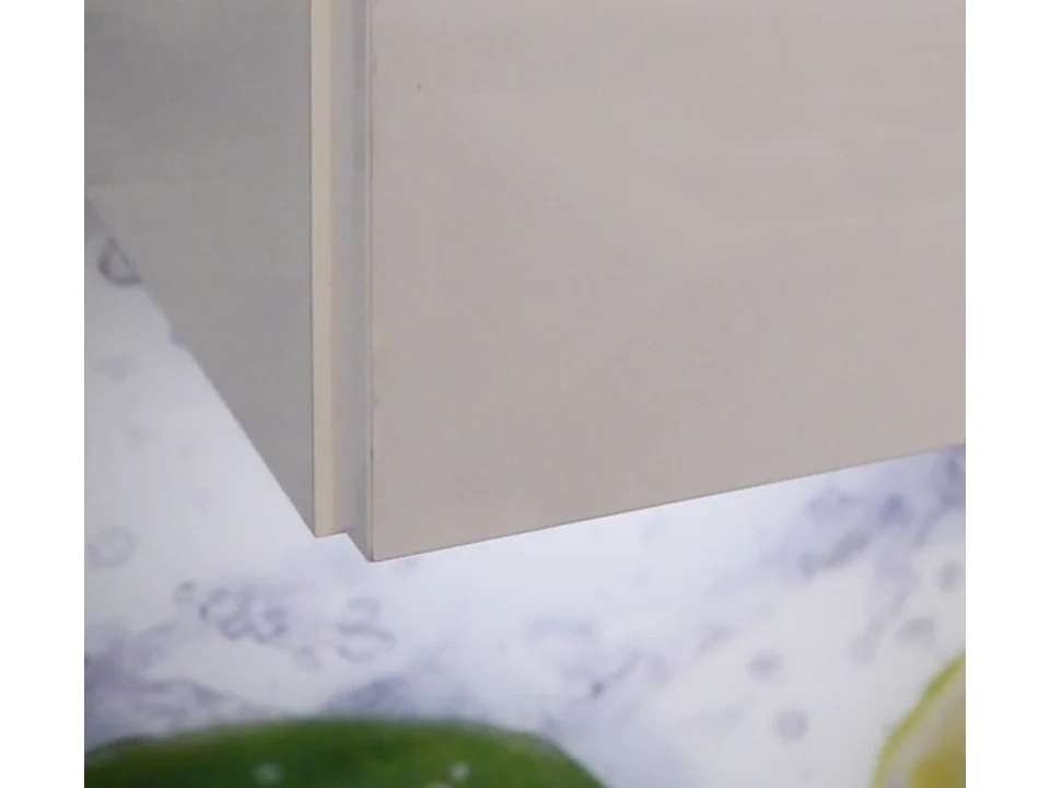 KÜCHENHÄNGESCHRANK Essen W4/50 Weiß Hochglanz / Eiche Artisan Matt 50 / 32,5 / 96cm