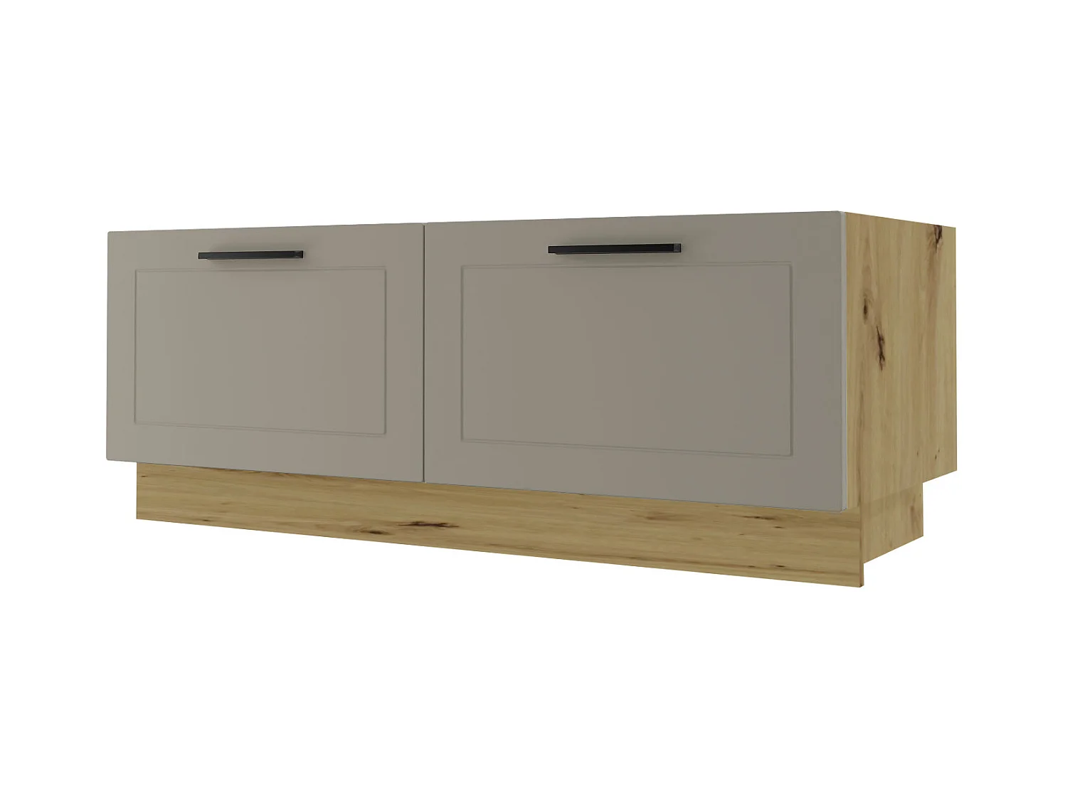 KÜCHENBANK Kvantum D2A/120 Beige Matt / Eiche Artisan Matt 120 / 50 / 46cm