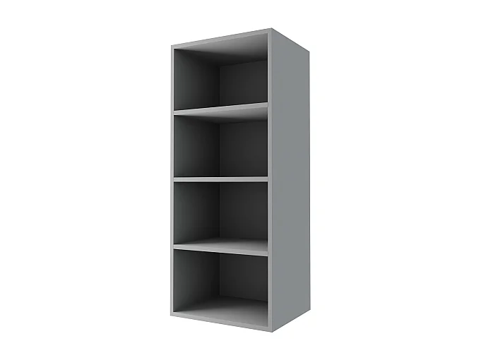 KÜCHENHÄNGESCHRANK Essen W4/50 Grau Hochglanz / Grau Matt 50 / 32,5 / 96cm