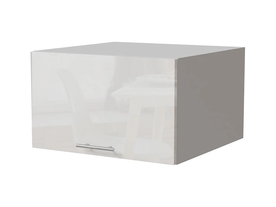 AUFSATZSCHRANK Essen W6B/60 Weiß Hochglanz / Weiß Matt 60 / 59 / 36cm