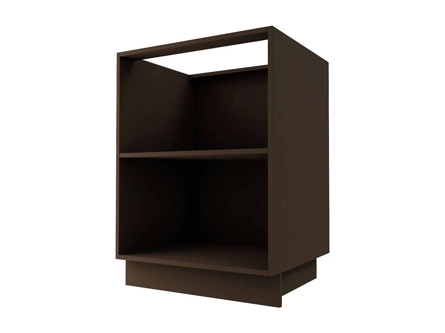 KÜCHENUNTERSCHRANK Essen D11/60 Graphit Hochglanz / Lava Matt 60 / 50 / 82cm