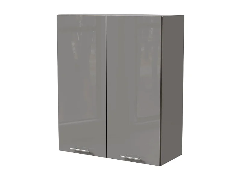 KÜCHENHÄNGESCHRANK Essen W4/80 Grau Hochglanz / Grau Matt 80 / 32,5 / 96cm