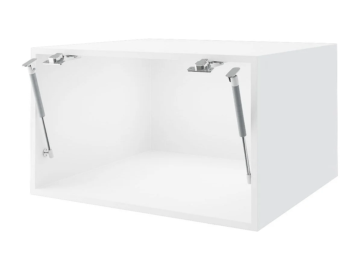 AUFSATZSCHRANK Essen W6B/60 Graphit Hochglanz / Weiß Matt 60 / 59 / 36cm