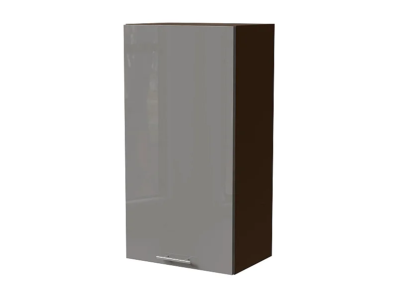 KÜCHENHÄNGESCHRANK Essen W4/50 Grau Hochglanz / Lava Matt 50 / 32,5 / 96cm