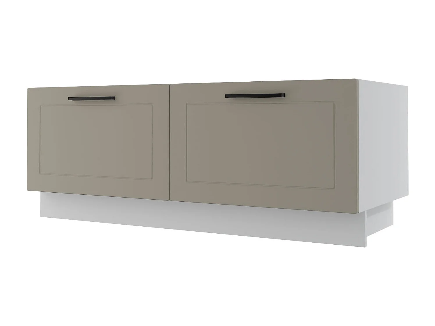 KÜCHENBANK Kvantum D2A/120 Beige Matt / Weiß Matt 120 / 50 / 46cm