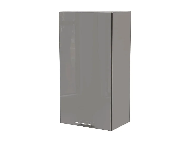 KÜCHENHÄNGESCHRANK Essen W4/50 Grau Hochglanz / Weiß Matt 50 / 32,5 / 96cm