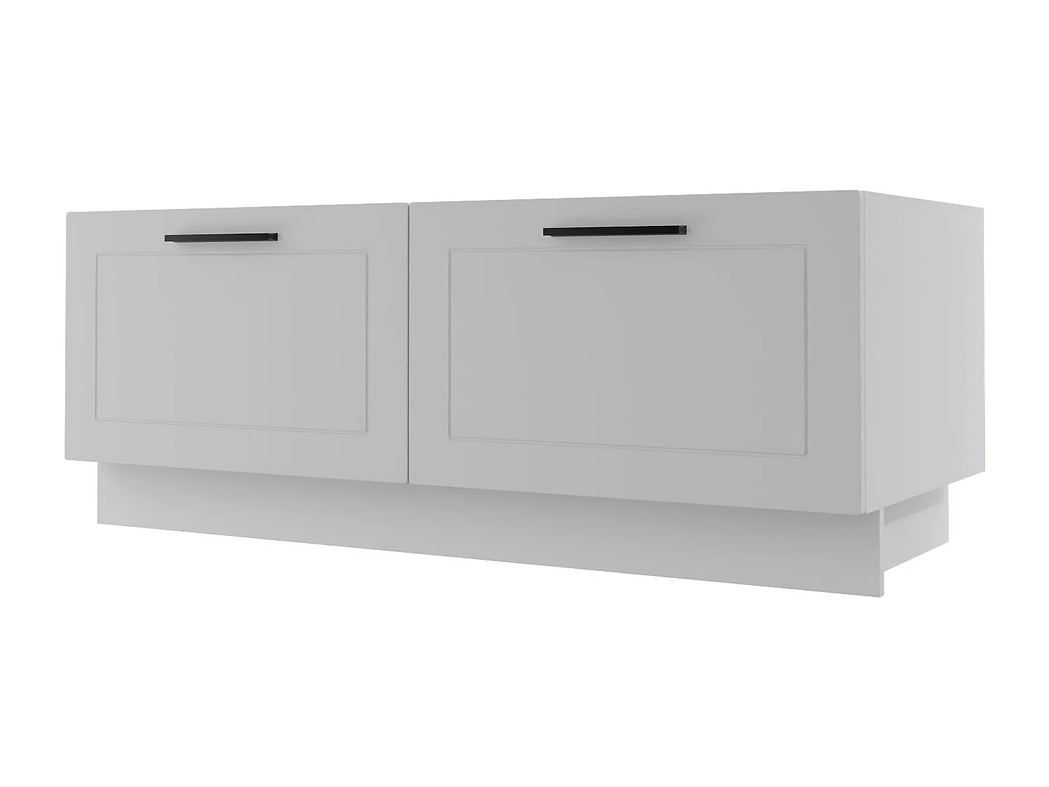 KÜCHENBANK Kvantum D2A/120 Weiß Matt / Weiß Matt 120 / 50 / 46cm