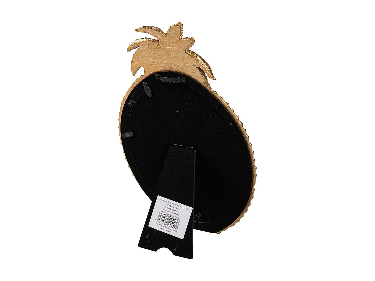 Portafotos Resina Dorado 15x20 Cm