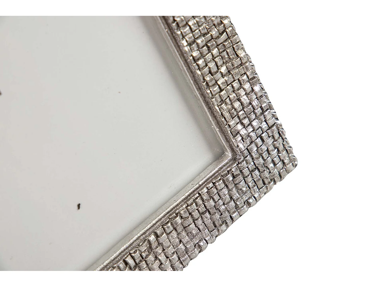 Portafotos Resina Plateado 13x18 Cm