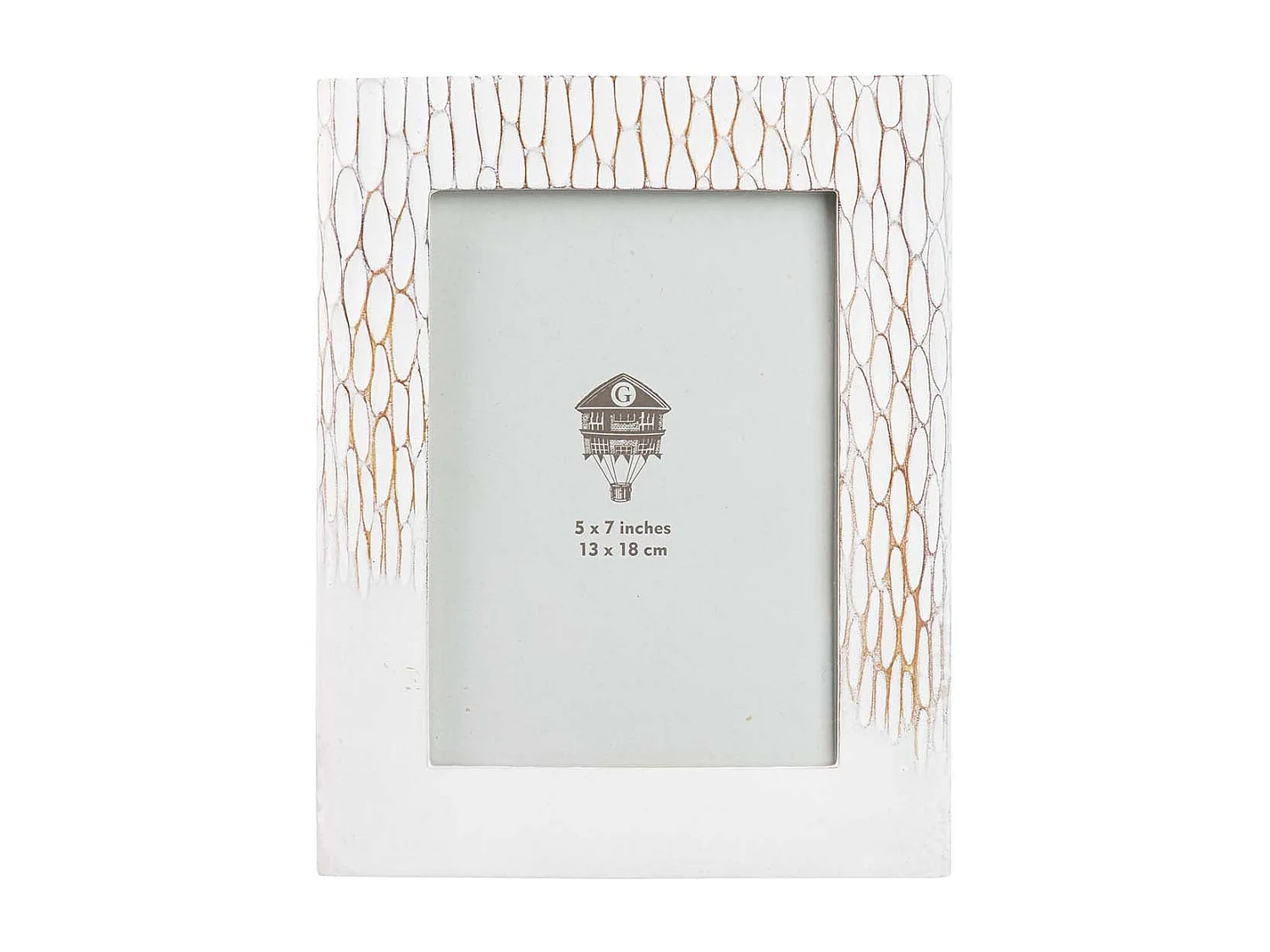 Portafotos Resina Blanco 13x18 Cm