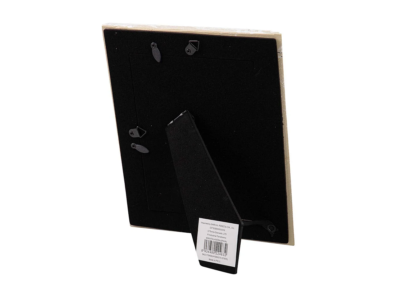 Portafotos Resina Blanco 13x18 Cm