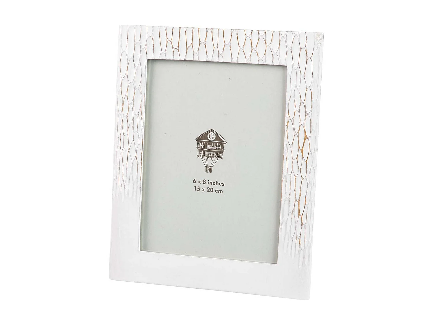 Portafotos Resina Blanco 15x20 Cm