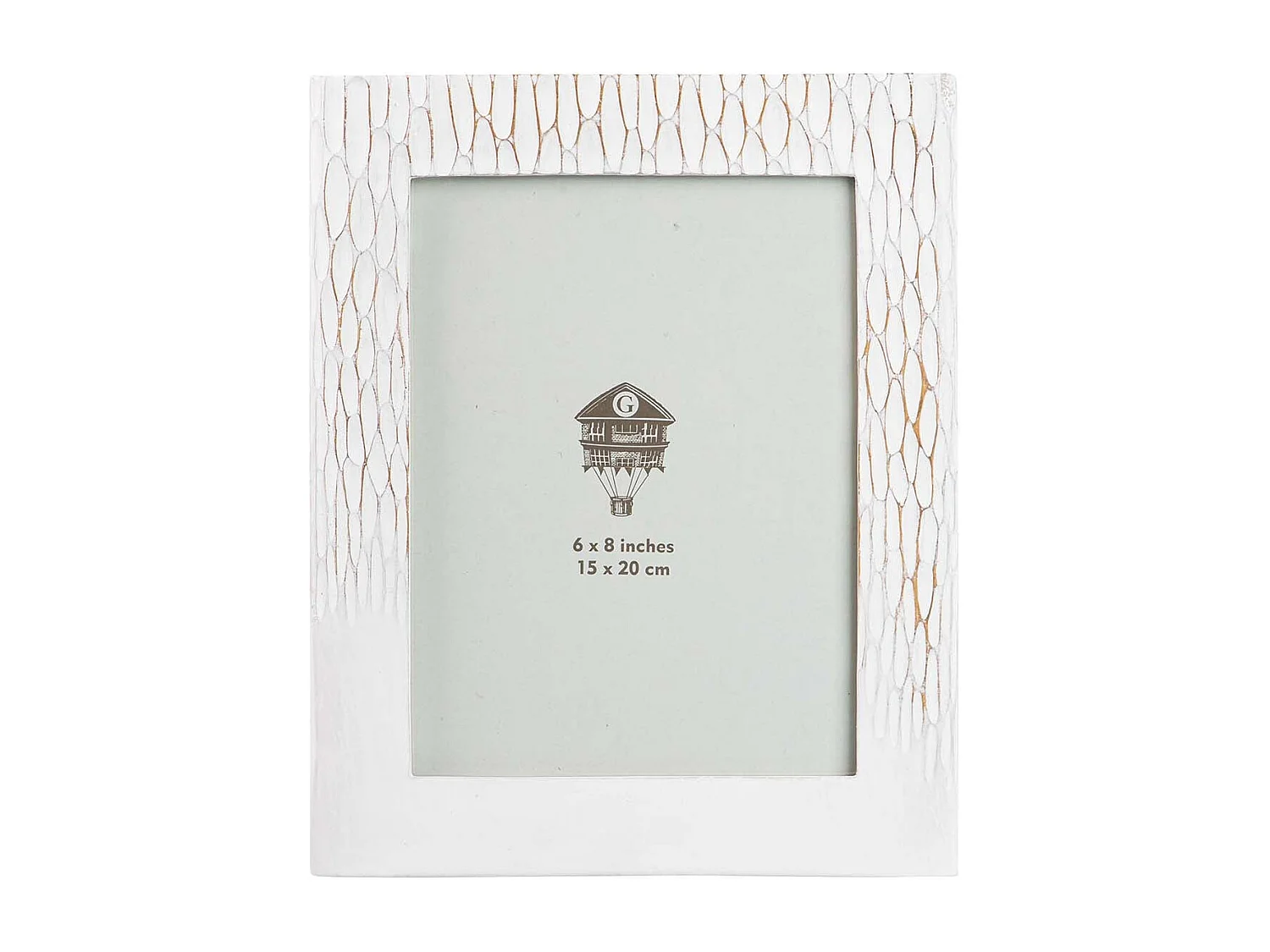 Portafotos Resina Blanco 15x20 Cm