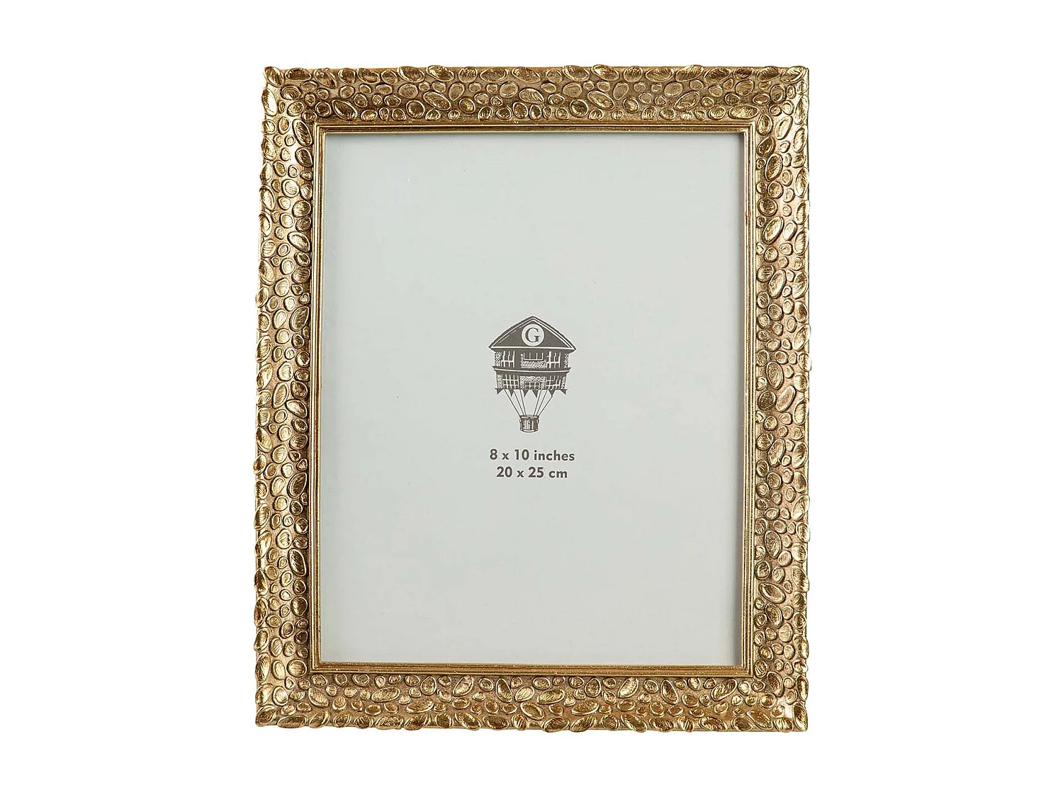 Portafotos Resina Dorado 20x25 Cm