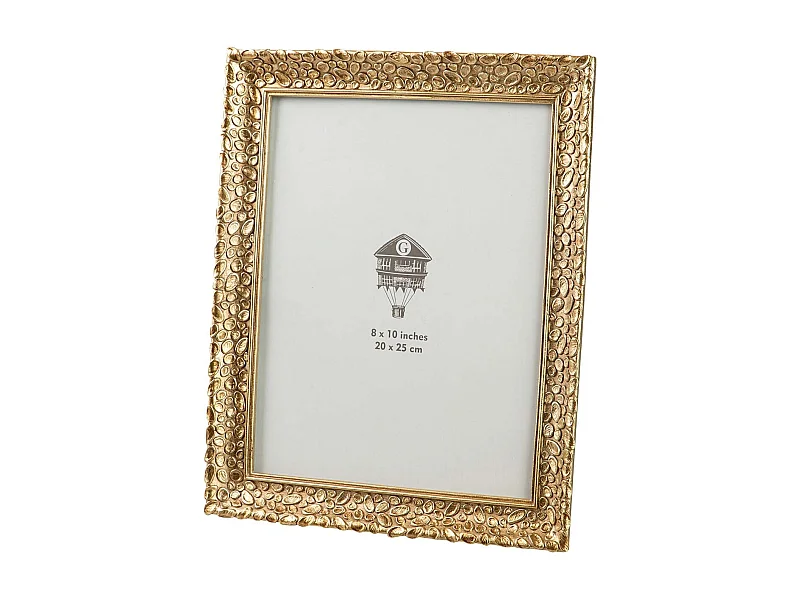 Portafotos Resina Dorado 20x25 Cm