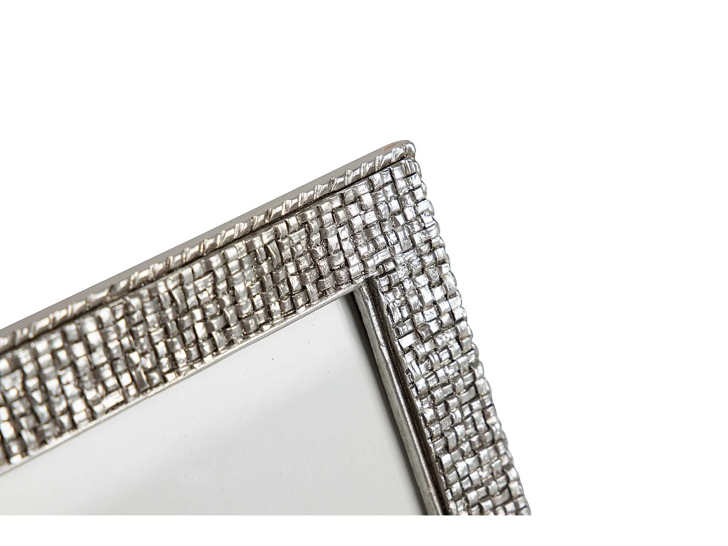 Portafotos Resina Plateado 10x15 Cm