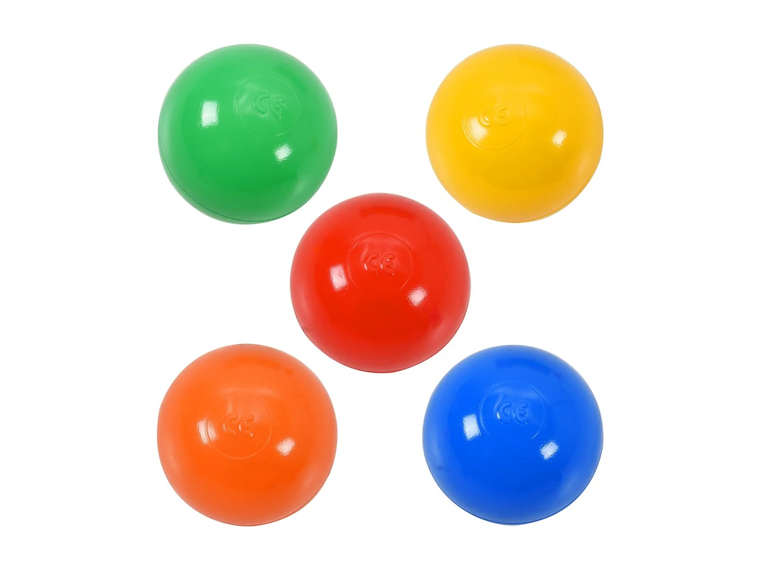 Piscine à balles avec 300 balles pour enfants 75x75x32 cm FR666653