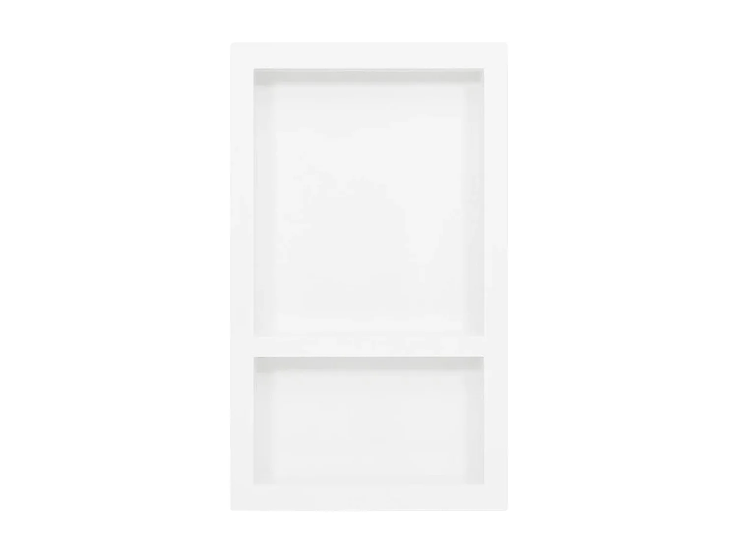 Habitáculo chuveiro c/ 2 compartim. 41x69x9 cm branco brilhante PT811548