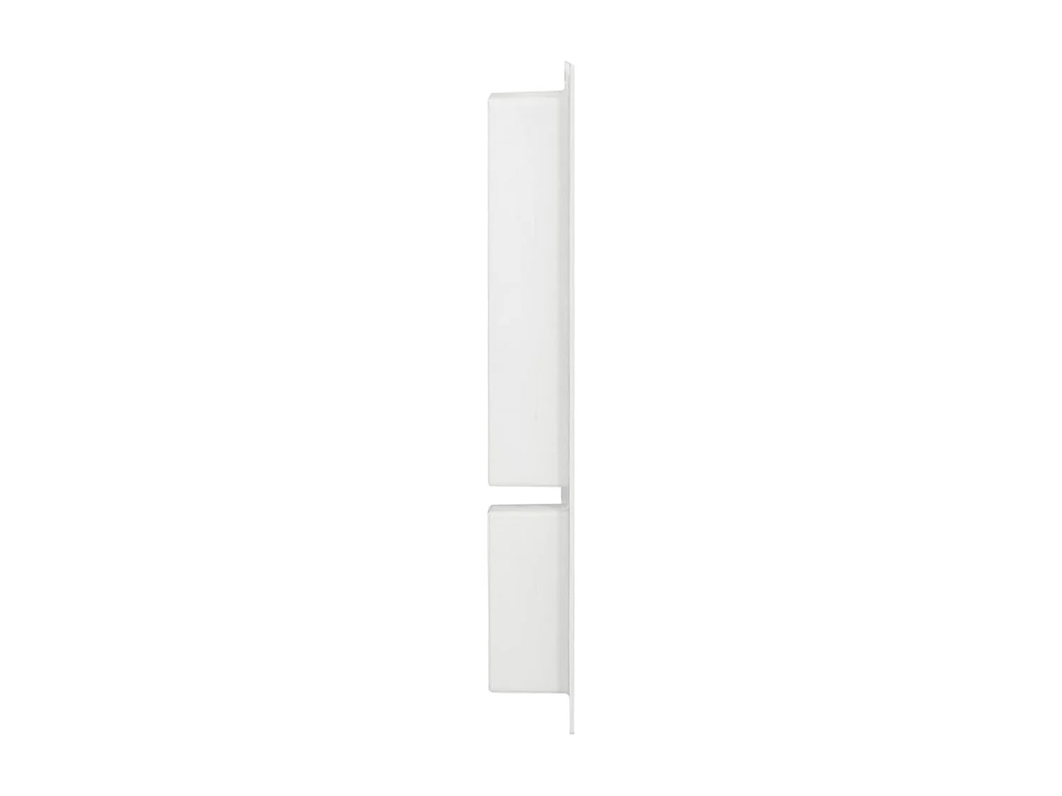 Habitáculo chuveiro c/ 2 compartim. 41x69x9 cm branco brilhante PT811548