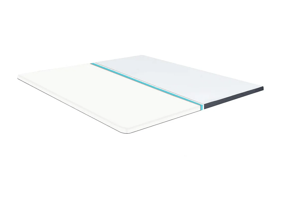 Surmatelas de sommier tapissier 200x160x5 cm FR506915