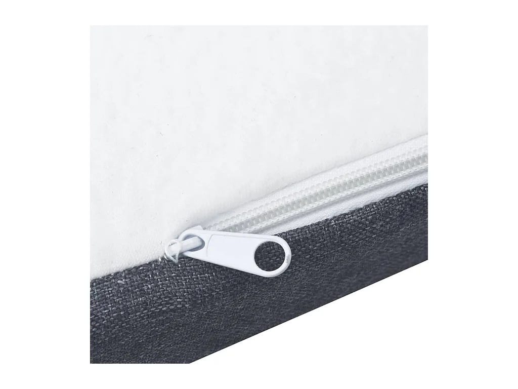 Surmatelas de sommier tapissier 200x120x5 cm FR149573