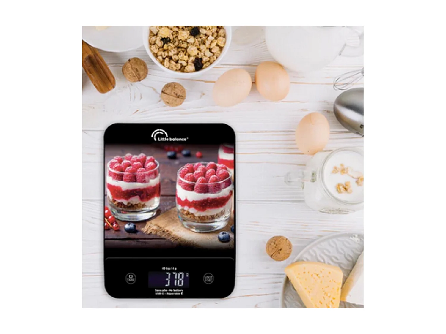 Little Balance Balance de cuisine électronique 10kg -couleurs - 8846
