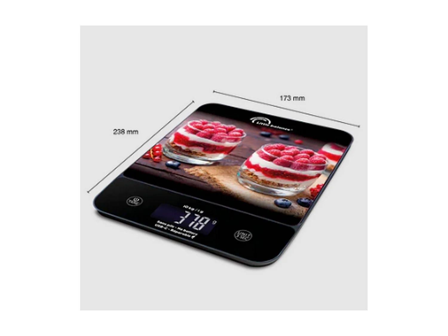 Little Balance Balance de cuisine électronique 10kg -couleurs - 8846