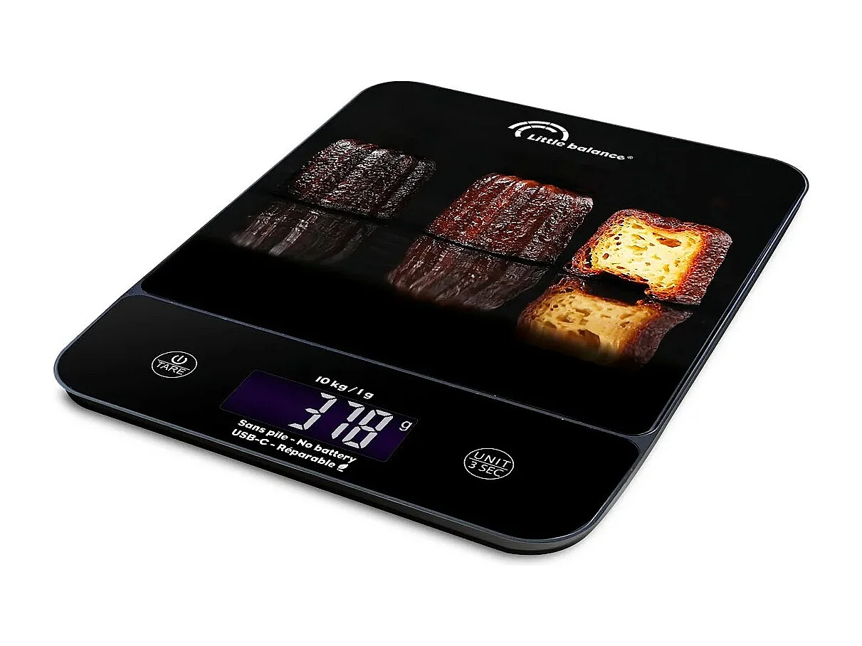 Little Balance Balance de cuisine électronique 10kg - 1g noir - 8845