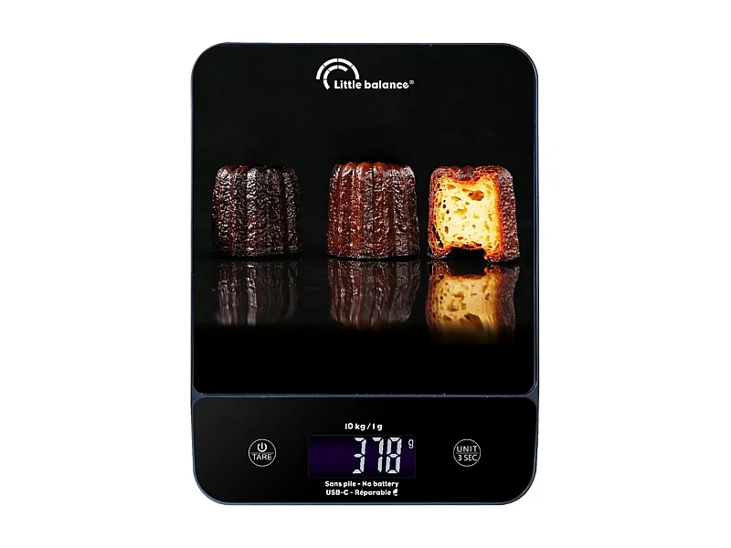 Little Balance Balance de cuisine électronique 10kg - 1g noir - 8845