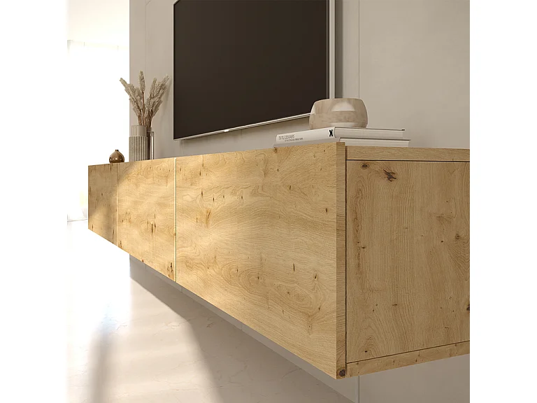 Mobile TV 3 ante Idao marrone chiaro 160cm