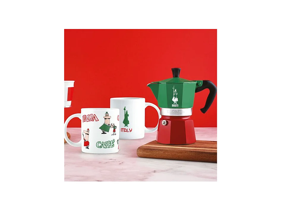 Italienische Espressokanne Moka Express Bialetti 3 Tassen - 0005322