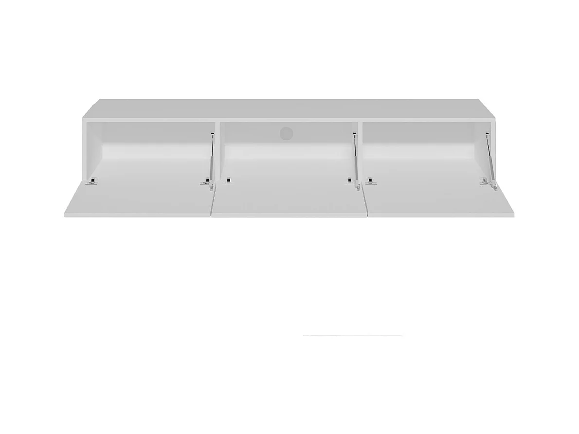 Mobile TV 3 ante Idao bianco 160cm