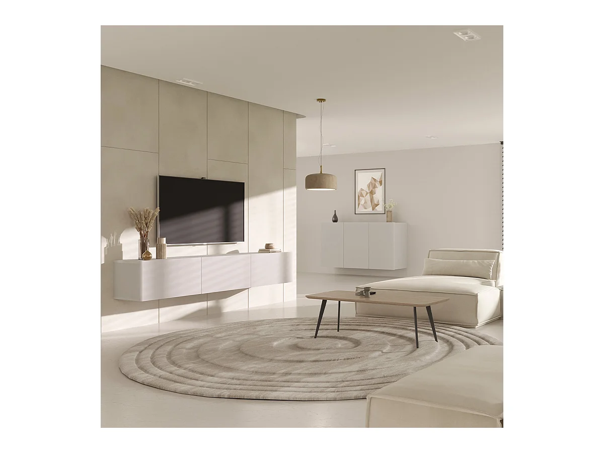 Mobile TV 3 ante Idao bianco 160cm