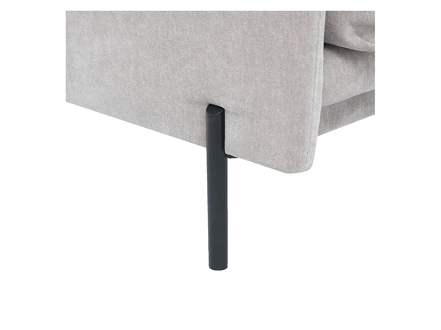 Habitat - Canapé 3 places déhoussable en tissu garni de plumes - Gris perle - Feath II