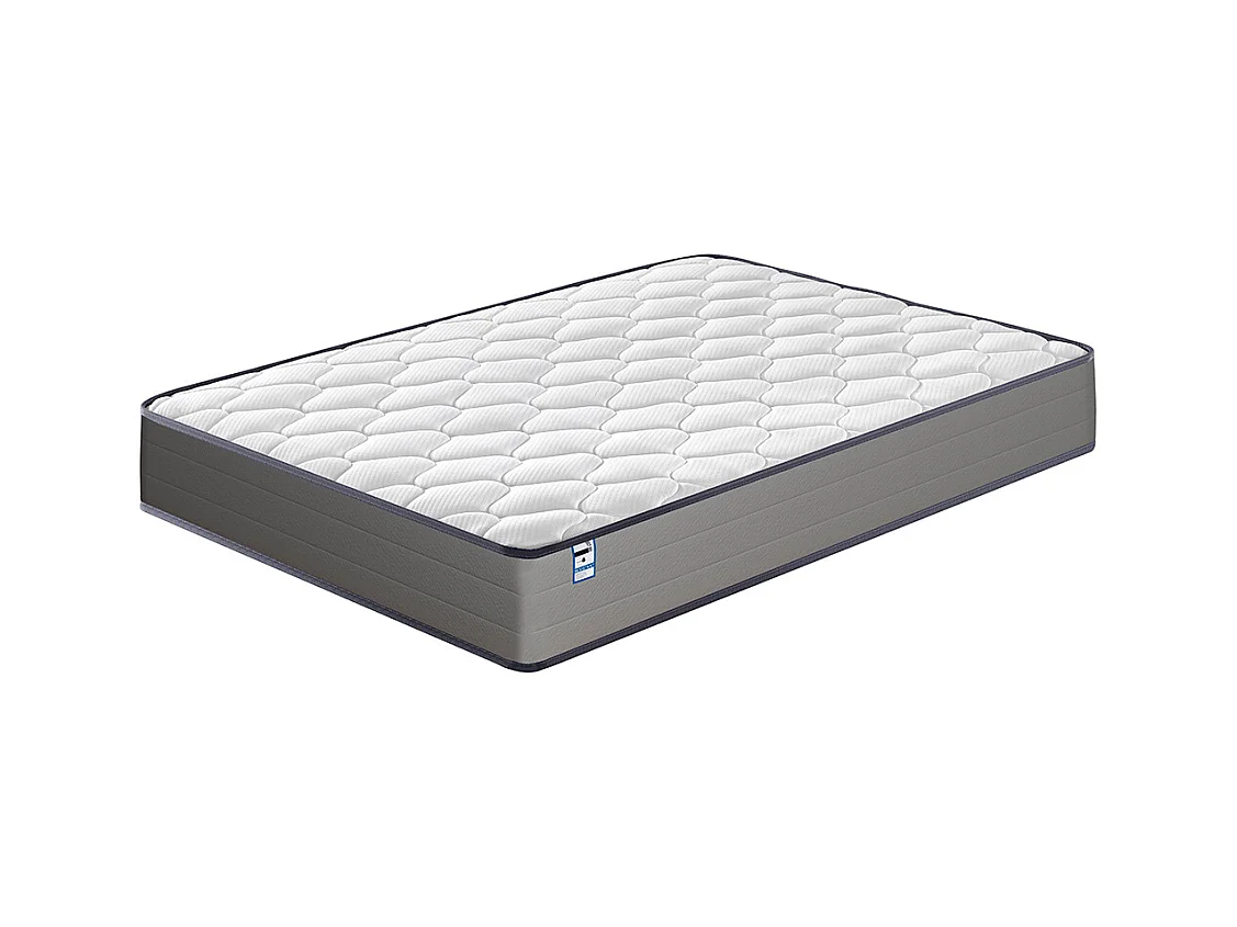 Matelas à ressorts 140 x 200 cm, 20 cm d'épaisseur, 7 zones ergonomiques