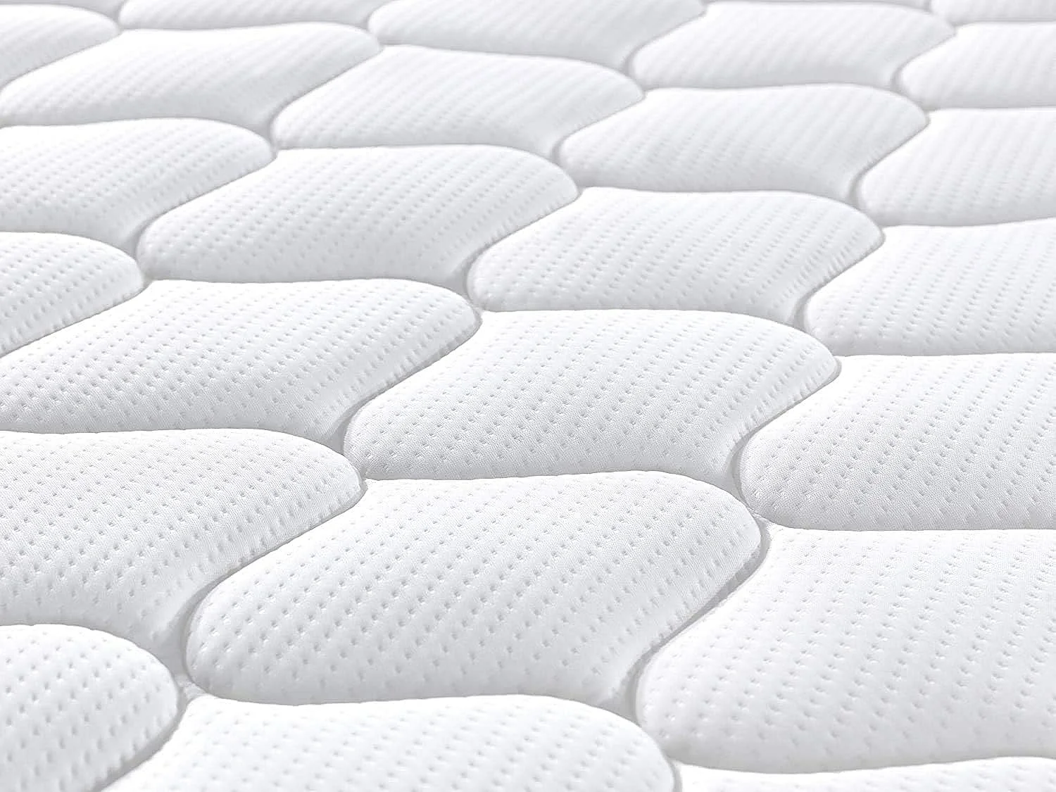 Matelas à ressorts 140 x 200 cm, 20 cm d'épaisseur, 7 zones ergonomiques