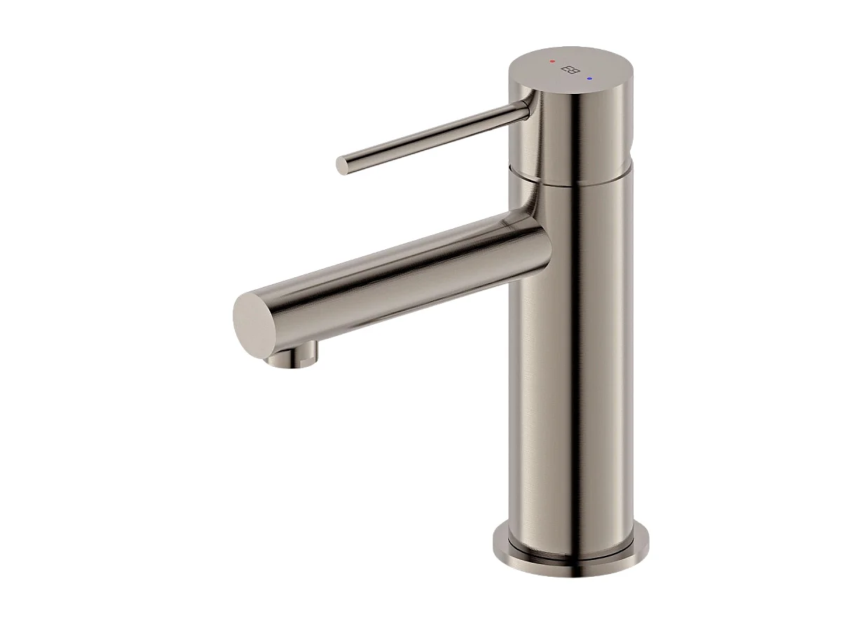 Luisa Misturadora de lavatório baixo aço inoxidável Essebagno