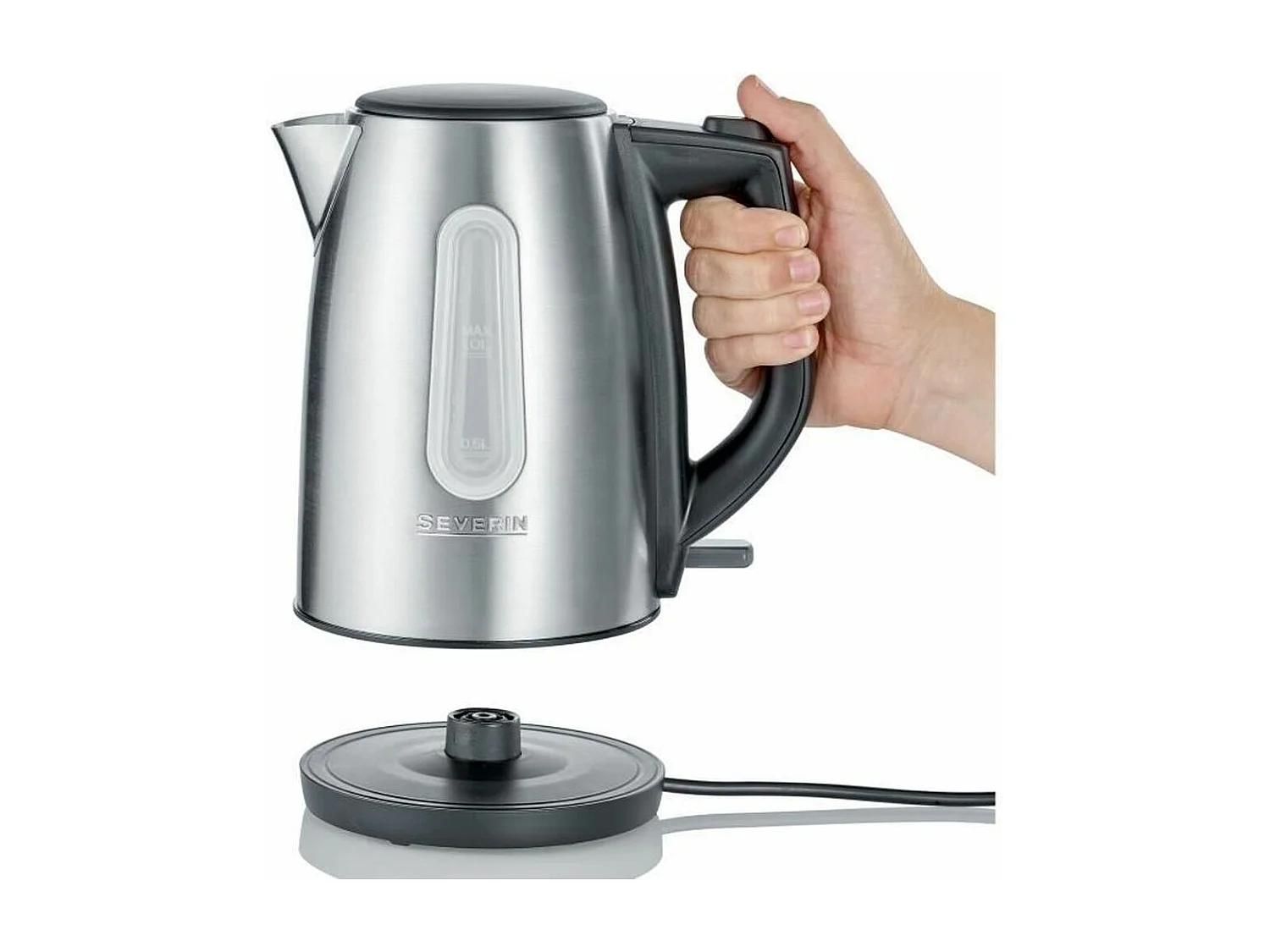 Bouilloire Severin 3469-000 Acier 2200 W 1 L