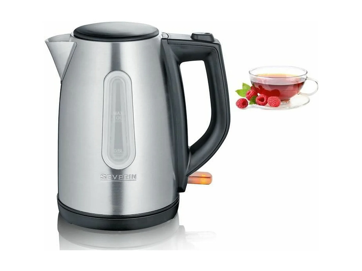 Bouilloire Severin 3469-000 Acier 2200 W 1 L