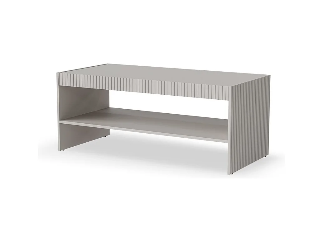 Table basse 120x50 couleur cachemire ROTTERDAM