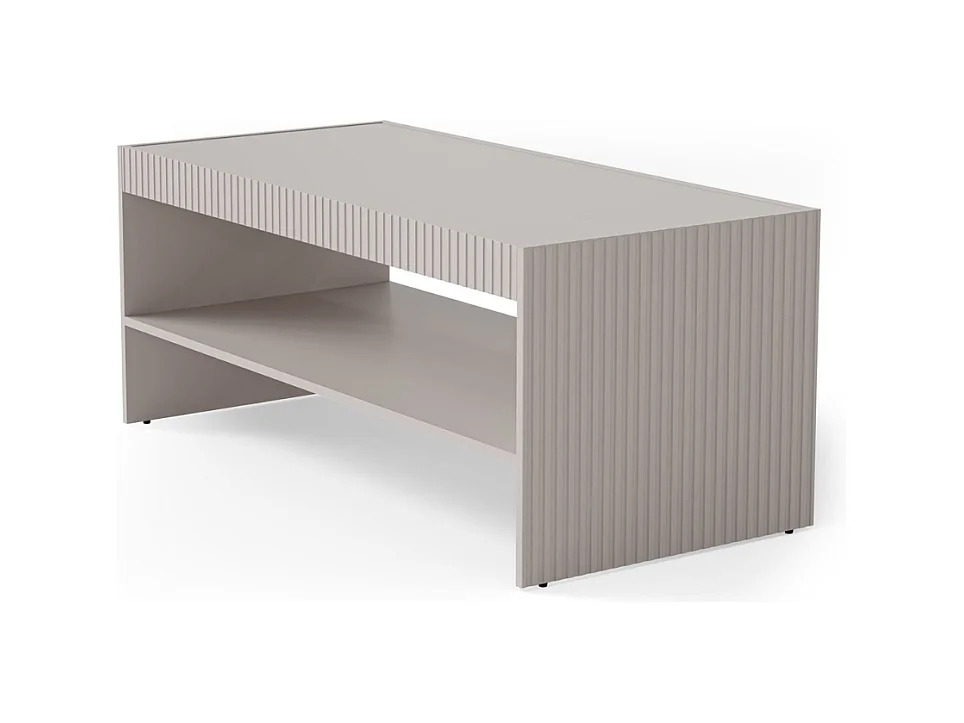Table basse 120x50 couleur cachemire ROTTERDAM