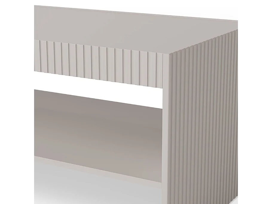 Table basse 120x50 couleur cachemire ROTTERDAM