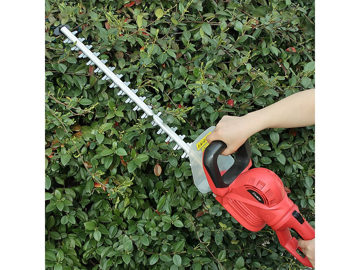 Taille-Haies électrique 710 W,Longueur de Lame 610 mm,Ouverture des Dents 24 mm