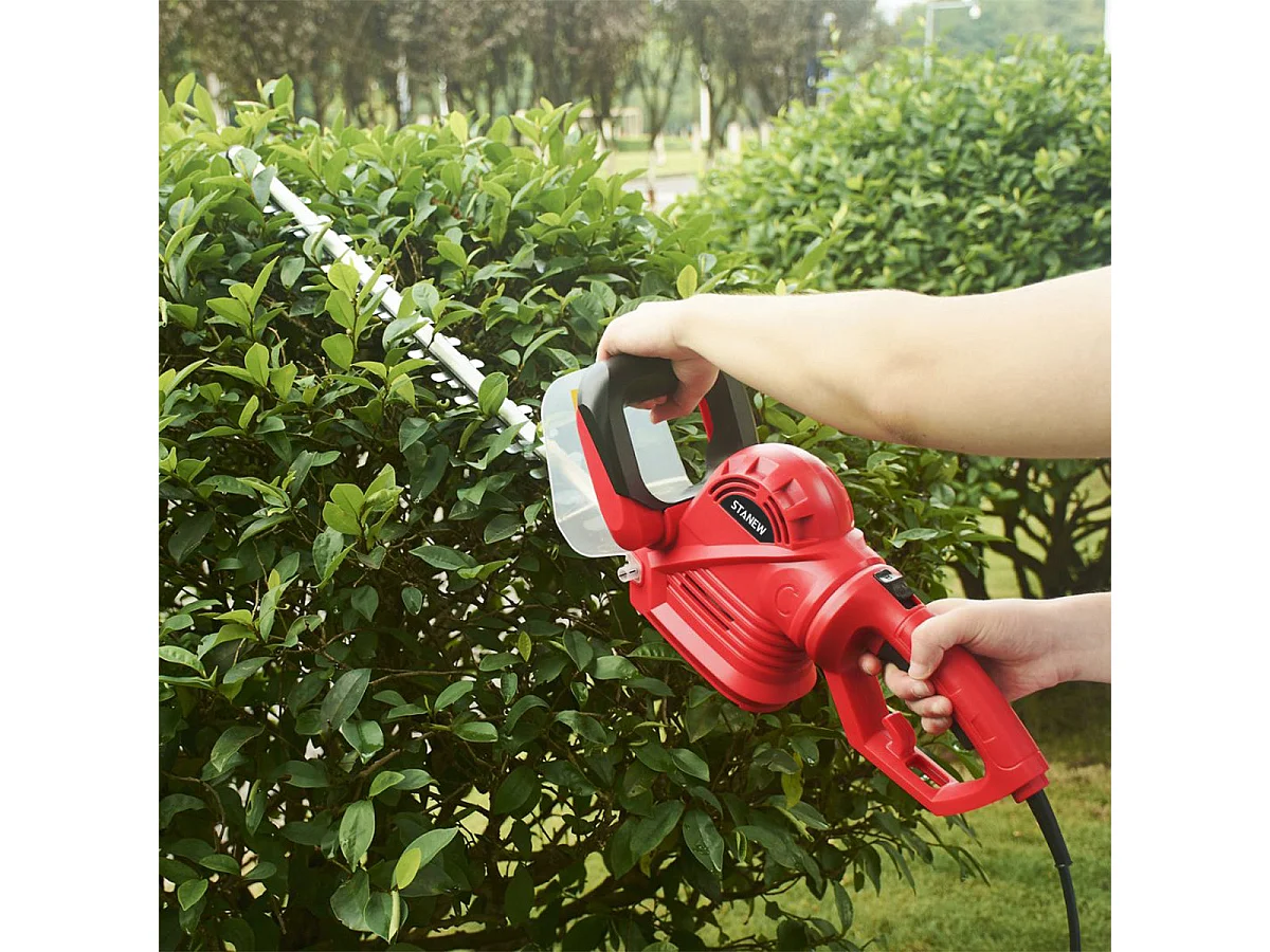 Taille-Haies électrique 710 W,Longueur de Lame 610 mm,Ouverture des Dents 24 mm