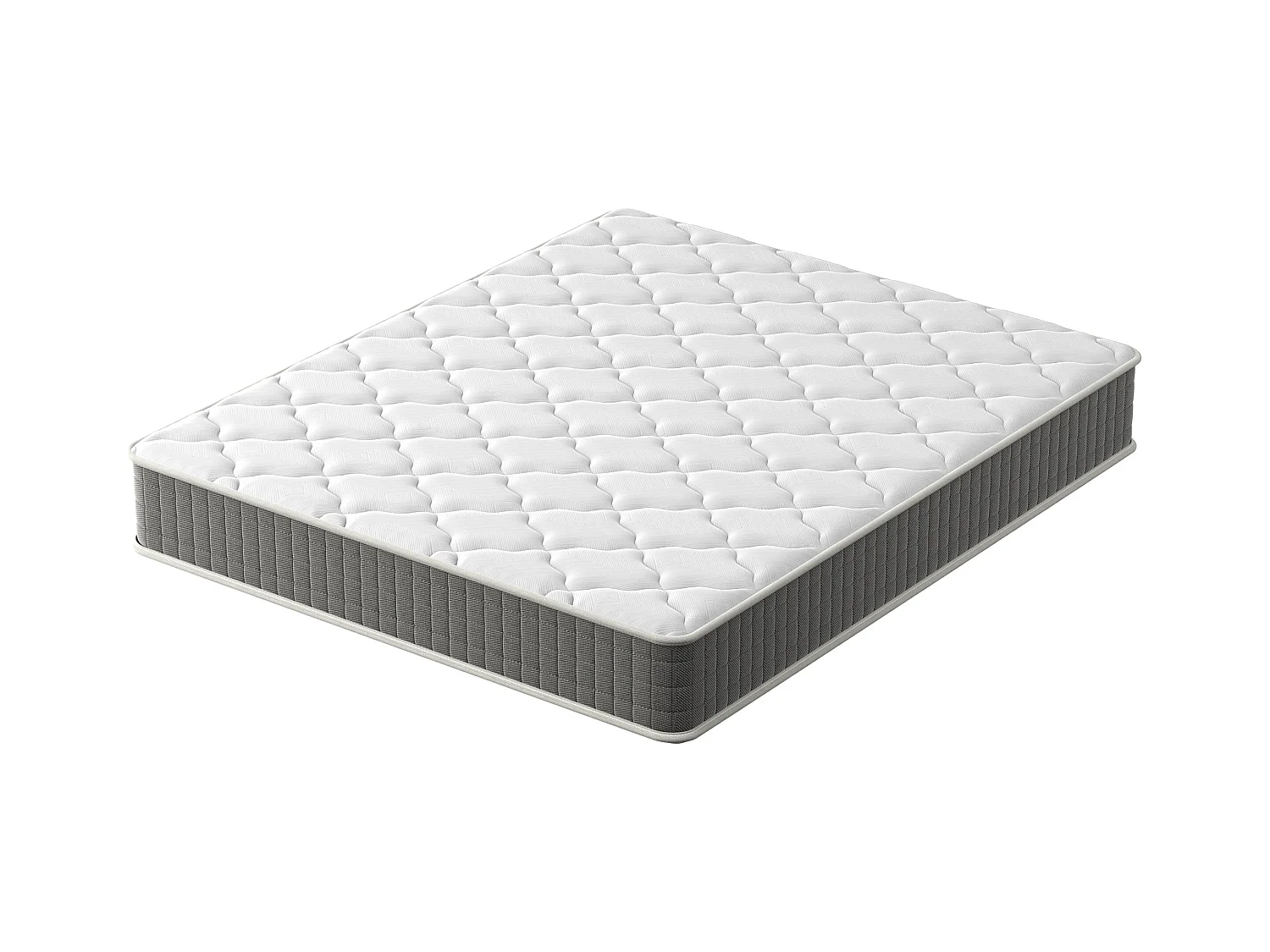 Matelas Ressorts 160x200 Épaisseur 20 cm Confort,Ergonomique  7 Zones Ergonomique