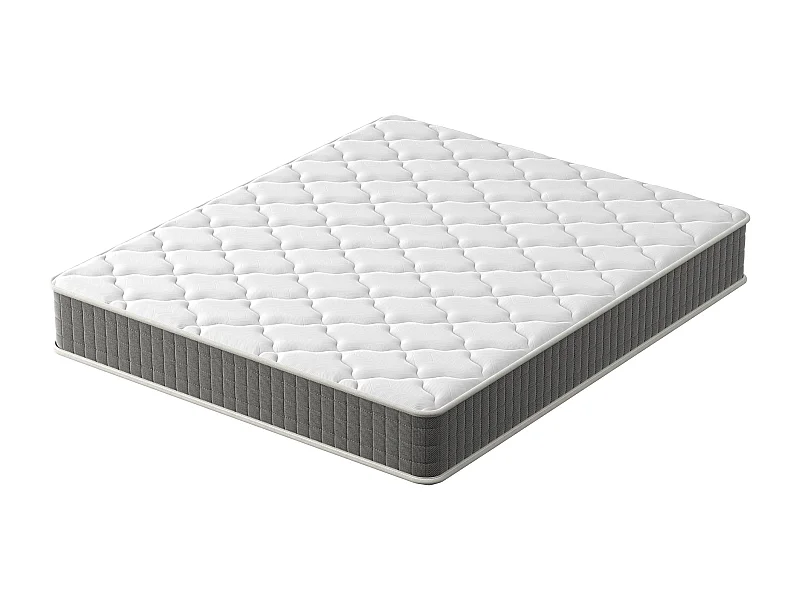 Matelas Ressorts 160x200 Épaisseur 20 cm Confort,Ergonomique  7 Zones Ergonomique