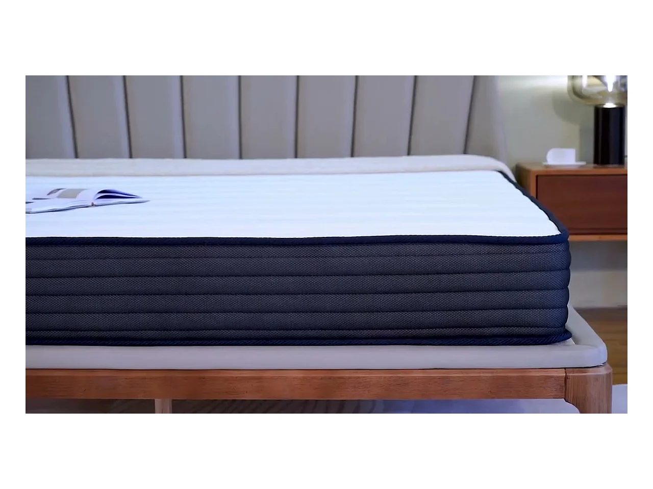 DEWINNER Matelas Ressort 140x190cm  - Epaisseur 20 cm