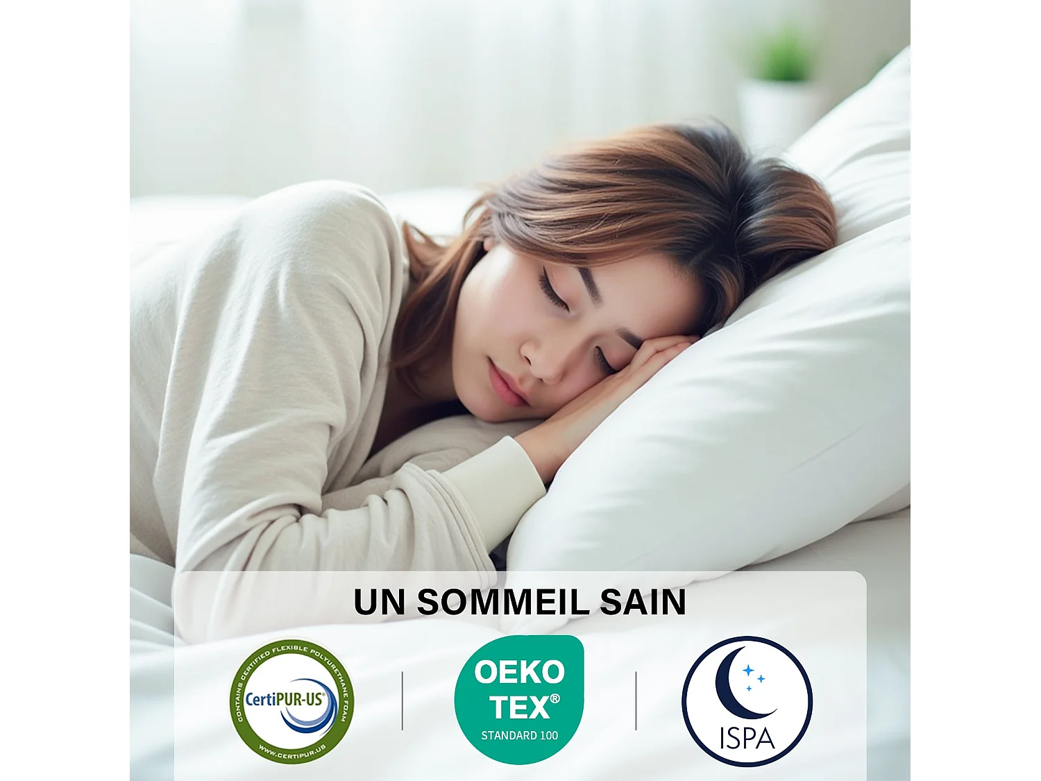 Matelas Ressort 140x190cm  - Epaisseur 22 cm