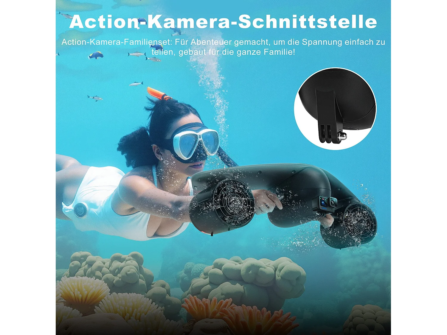Aide à la flottabilité Scooter sous-marin