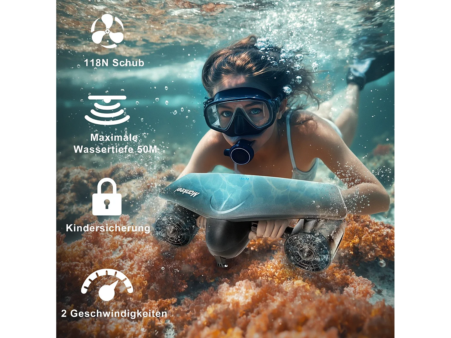 Aide à la flottabilité Scooter sous-marin